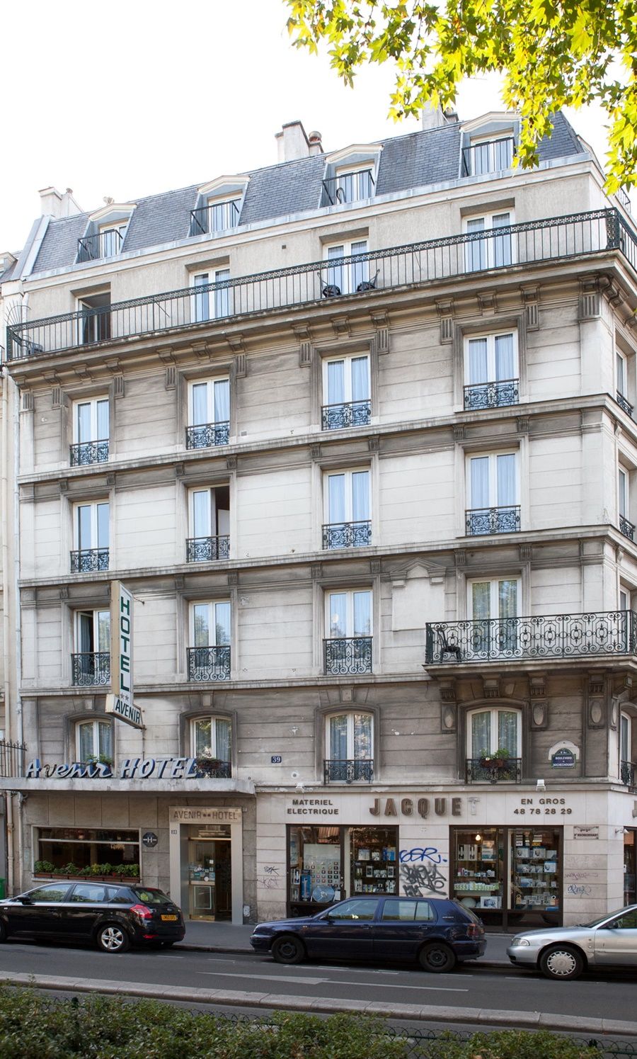 Avenir Hotel Montmartre Paris Bagian luar foto