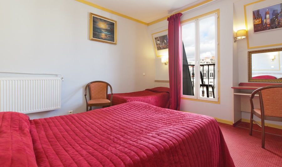 Avenir Hotel Montmartre Paris Bagian luar foto