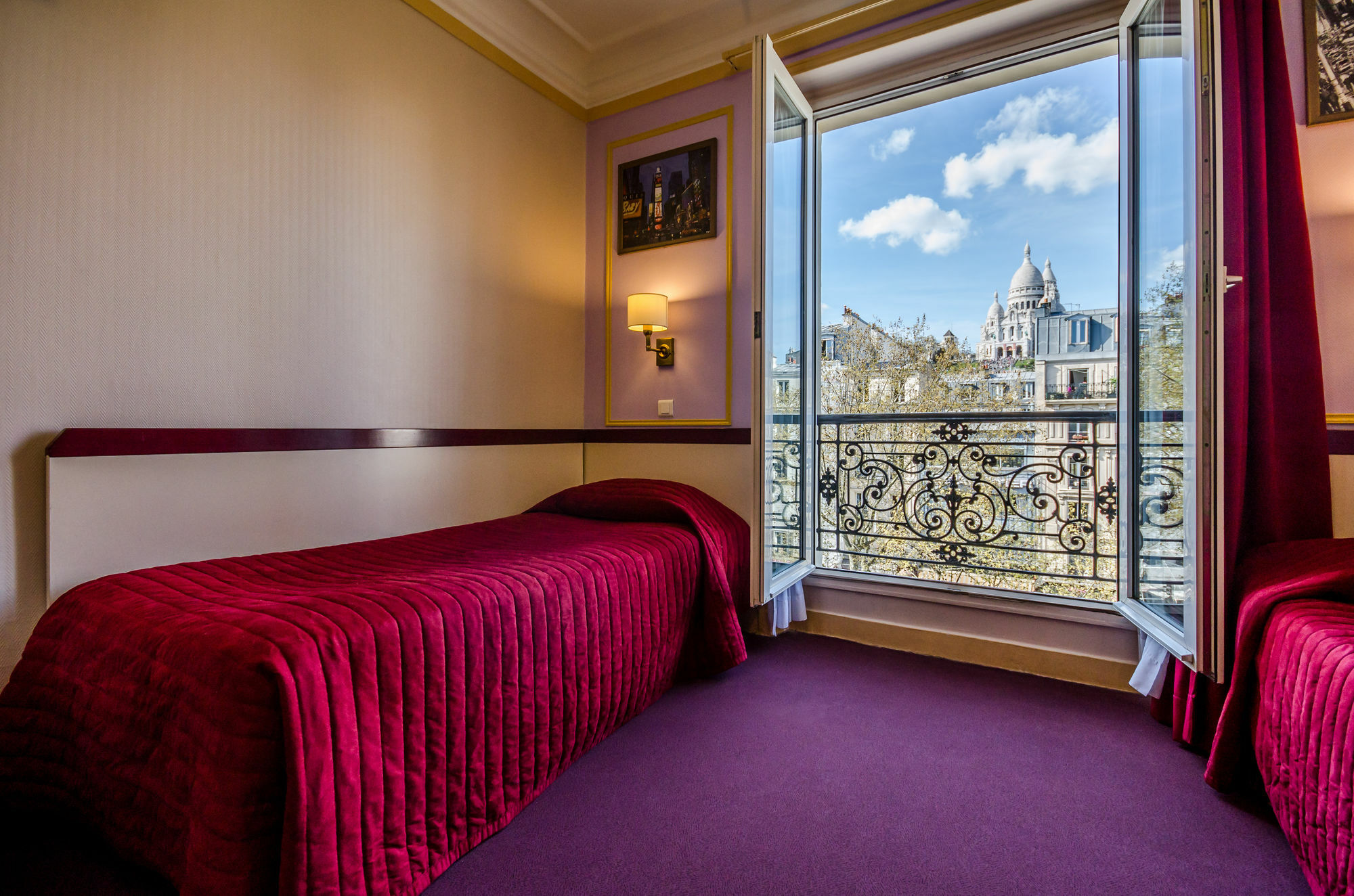 Avenir Hotel Montmartre Paris Bagian luar foto